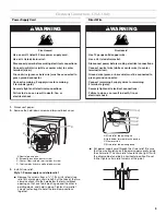 Предварительный просмотр 9 страницы Maytag W10099070 Use And Care Manual