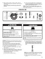 Предварительный просмотр 19 страницы Maytag W10099070 Use And Care Manual