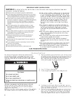 Preview for 4 page of Maytag W10196552A User Instructions