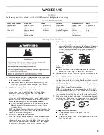 Preview for 5 page of Maytag W10196552A User Instructions