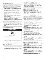 Preview for 16 page of Maytag W10208789A User Instructions