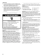 Preview for 20 page of Maytag W10213157A User Instructions