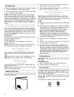 Preview for 6 page of Maytag W10213163A User Instructions