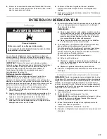 Preview for 27 page of Maytag W10213163A User Instructions