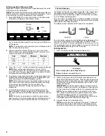 Preview for 8 page of Maytag W10216897A User Instructions