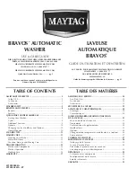 Maytag W10240444A Use & Care Manual preview