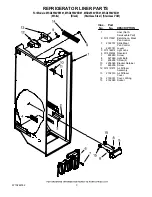 Preview for 3 page of Maytag W10244762 Cabinet Parts