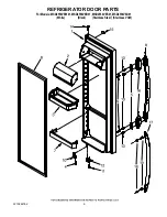 Preview for 9 page of Maytag W10244762 Cabinet Parts