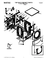 Maytag W10270384 Parts List preview