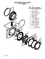 Preview for 3 page of Maytag W10270384 Parts List