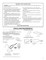 Preview for 3 page of Maytag W10277179A Installation Instructions Manual