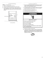 Preview for 9 page of Maytag W10277179A Installation Instructions Manual