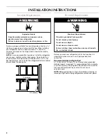 Preview for 4 page of Maytag W10285879A Use & Care Manual