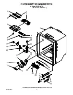 Preview for 5 page of Maytag W10304458 Cabinet Parts