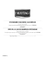 Preview for 1 page of Maytag W10304917A Use And Care Manual