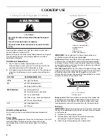 Preview for 6 page of Maytag W10304917A Use And Care Manual