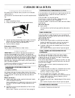 Preview for 27 page of Maytag W10304917A Use And Care Manual