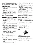 Preview for 7 page of Maytag W10321012A User Instructions