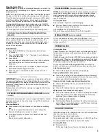 Preview for 9 page of Maytag W10321012A User Instructions