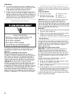 Preview for 20 page of Maytag W10321476A User Instructions