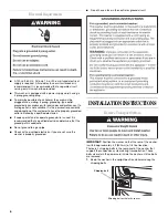 Preview for 6 page of Maytag W10353871A Installation Instructions Manual