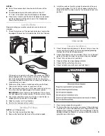 Preview for 9 page of Maytag W10353871A Installation Instructions Manual