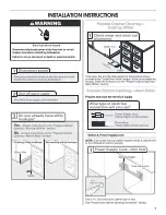 Предварительный просмотр 7 страницы Maytag W10401504D Installation Instructions Manual