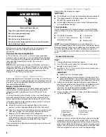 Preview for 8 page of Maytag W10405120 User Instructions