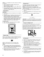 Preview for 16 page of Maytag W10405120 User Instructions