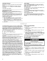 Preview for 6 page of Maytag W10419390A User Instructions