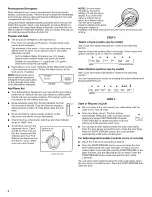 Предварительный просмотр 4 страницы Maytag W10438316A User Instructions