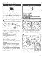 Preview for 7 page of Maytag W10560157C Use And Care Manual