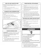 Preview for 11 page of Maytag W10560157C Use And Care Manual