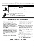 Preview for 3 page of Maytag W10667178A User Instructions