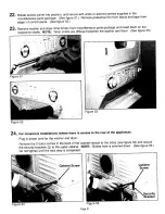 Предварительный просмотр 22 страницы Maytag Washer/Dryer Installation Instructions Manual