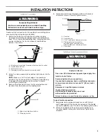 Preview for 9 page of Maytag WCG55US0HB00 Installation Instructions Manual