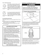 Preview for 6 page of Maytag WED Installation Instructions Manual