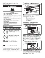 Preview for 7 page of Maytag WED8000BW Installation Manual