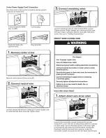 Preview for 9 page of Maytag WED8000BW0 Installation Instructions Manual