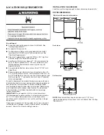 Preview for 4 page of Maytag WED8200YW Installation Instructions Manual