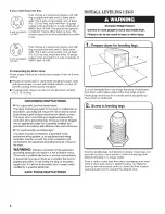 Preview for 6 page of Maytag WED88HEAC0 Installation Instructions Manual