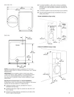 Предварительный просмотр 5 страницы Maytag WED9051YW0 Installation Instructions Manual