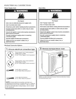 Предварительный просмотр 8 страницы Maytag WED9051YW0 Installation Instructions Manual