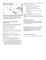 Предварительный просмотр 19 страницы Maytag WED9051YW0 Installation Instructions Manual