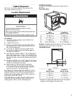 Предварительный просмотр 3 страницы Maytag WED9470WW Installation Instructions Manual