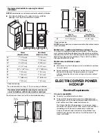 Предварительный просмотр 5 страницы Maytag WED9470WW Installation Instructions Manual