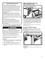 Preview for 5 page of Maytag WTW8000BW Instructions Manual