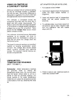 Предварительный просмотр 15 страницы Maytag WU 101 Manual