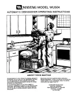 Предварительный просмотр 1 страницы Maytag WU504 Operating Instructions Manual