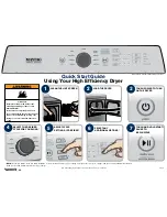 Maytag YMEDB765FC Quick Start Manual предпросмотр